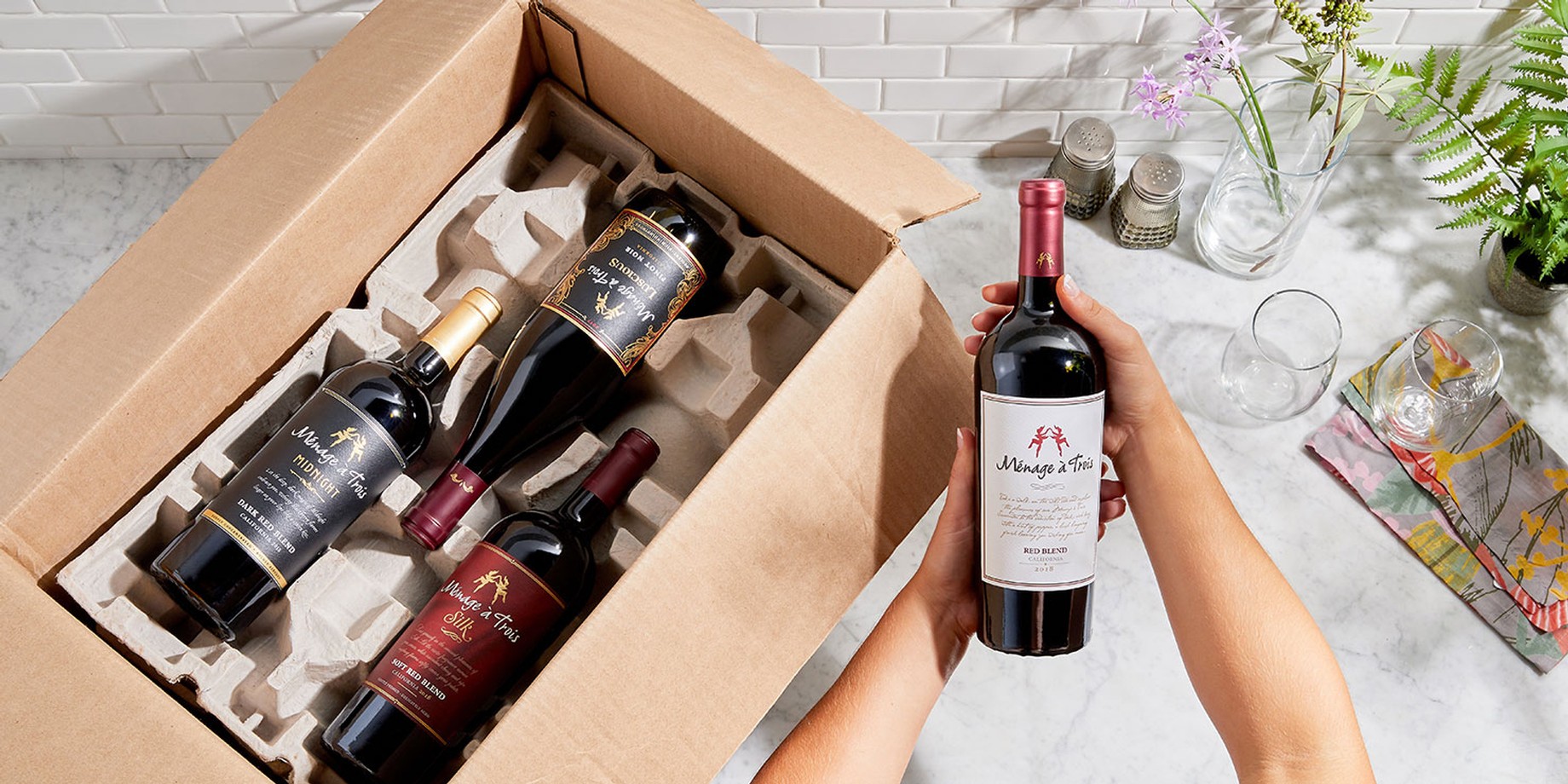 Wines shipped to you in time for the holidays